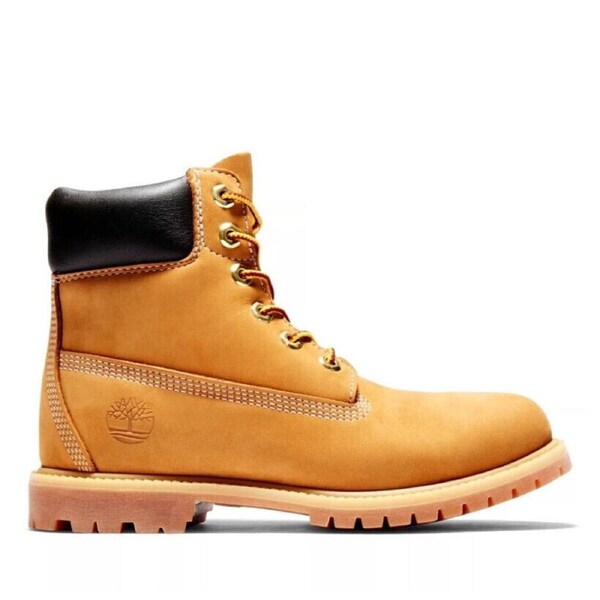 Timberland Women's 6-inch Premium Waterproof Boot Size 10 - Wheat Nubuck