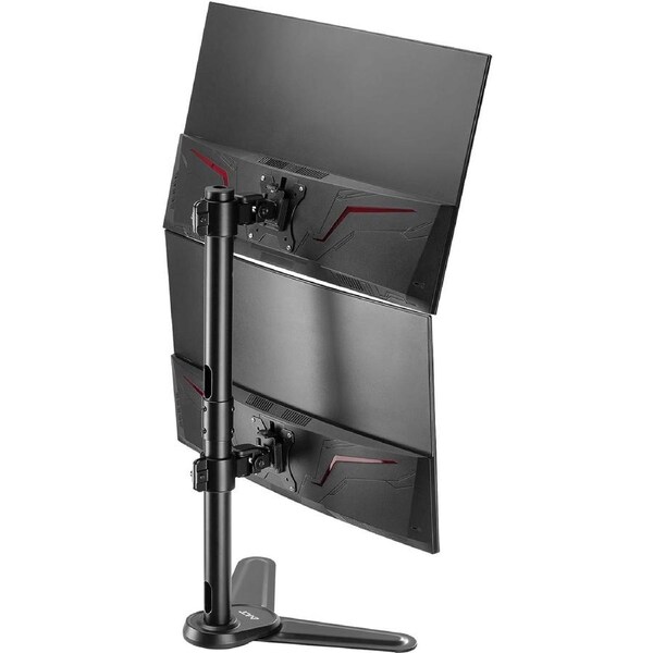 2 x 12kg Monitor Mount Stand - Height Tilt Swivel Rotate Adjustment