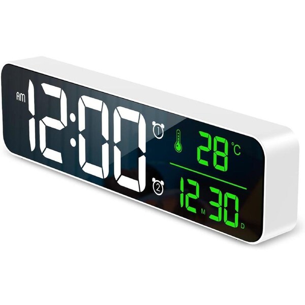 Digital Wall Clock Large LED Display