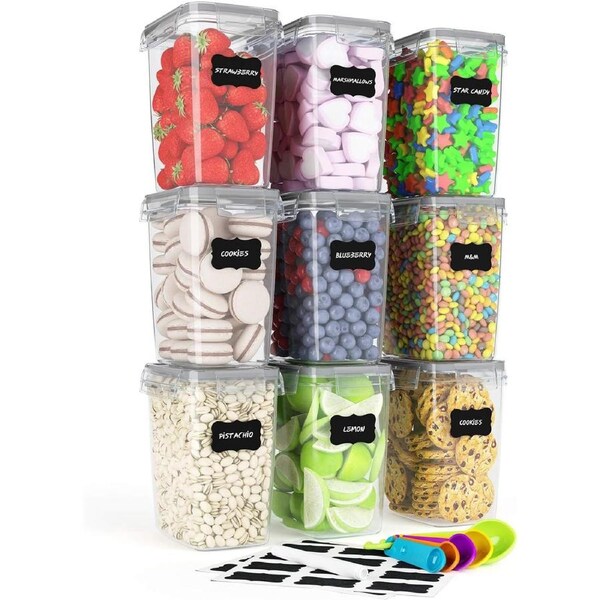 Airtight Food Storage Containers 9pcs