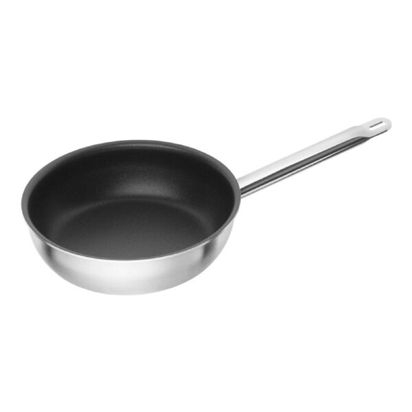 Zwilling Pro Non-Stick Stainless Steel 24cm Frypan Round Induction Pan Black