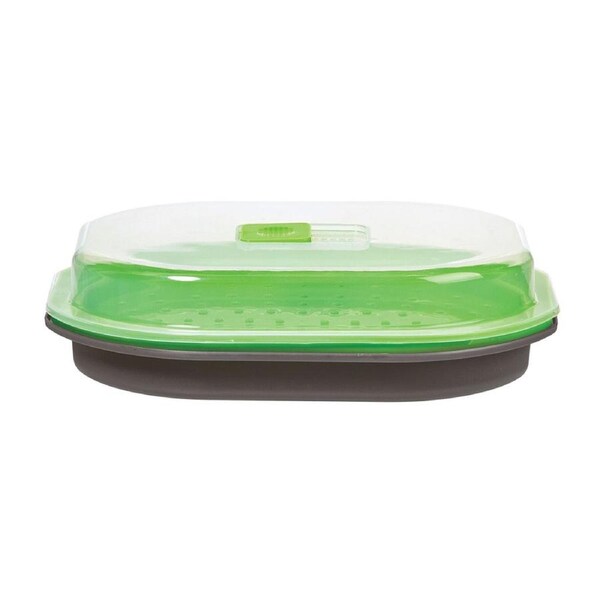 Progressive Prep Solutions 246ml Microwave Fish & Veggie Steamer Food Cooker