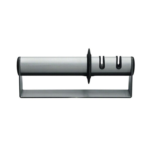 Zwilling Twinsharp Select Stainless Steel Kitchen Knife Blade Sharpener Silver