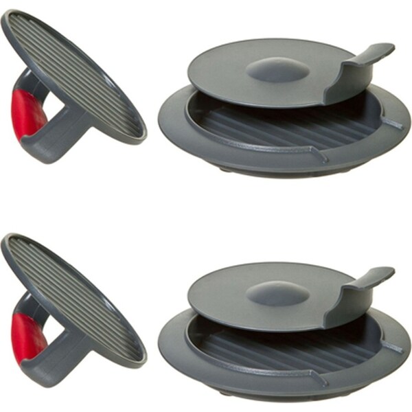 2x Progressive Prepworks Plastic Perfect Burger Press Hamburger Patty Moulder