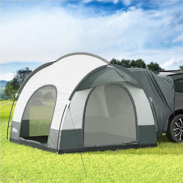 250cmx250cm Weisshorn Beach Tent Camping Tent SUV Car Rear Extension Canopy Green
