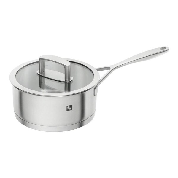 Zwilling Vitality 18cm Stainless Steel Sauce Pan w/ Lid Kitchen Cookware Silver