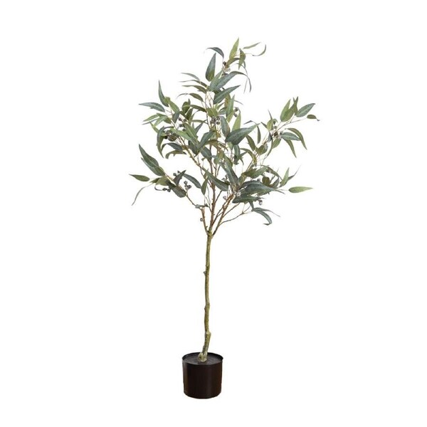 Glamorous Fusion Willow Eucalyptus 152cm Artificial Faux Plant Tree Decorative Green