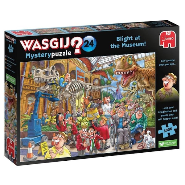 WASGIJ Mystery #24 Blight At The Museum 1000 Piece Jigsaw Puzzle
