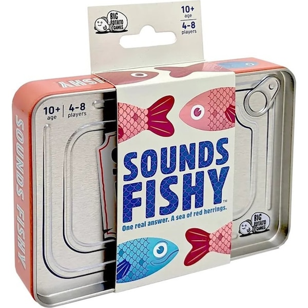 Sounds Fishy Travel Tin Card Game