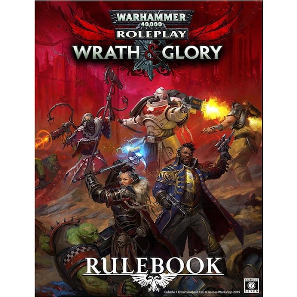 Warhammer 40,000 RPG Wrath and Glory Core Rulebook