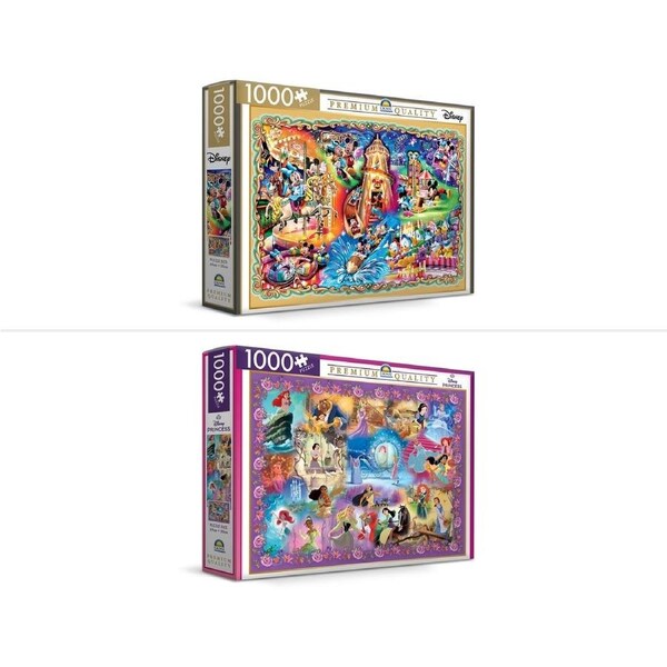 Crown Premium 1000 Pieces Disney Puzzles - Assorted*