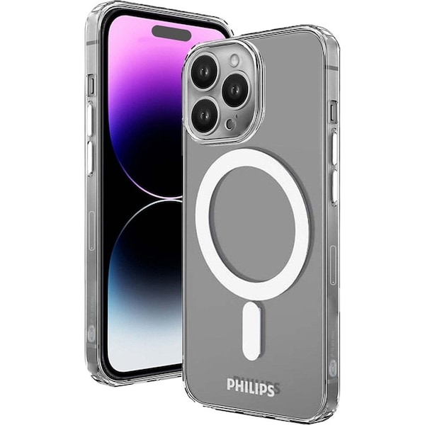 Philips MagSafe Case Drop Protection Cover For Apple iPhone 14 Pro Max Clear
