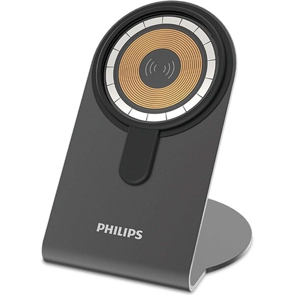 Philips Explorer's Edition 15W Magnetic Wireless Charger For iPhone/Samsung BLK