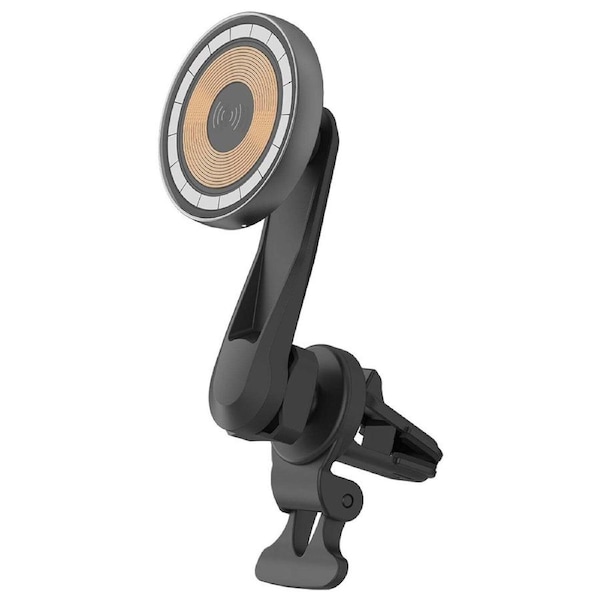 Philips Magnetic Wireless MagSafe Car Charger For Apple iPhone 15/14/13 Black