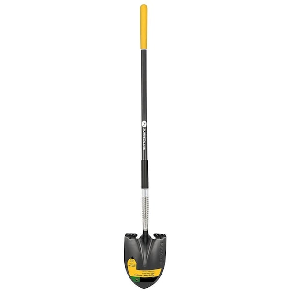Truper Tools John Deere Round-Point Shovel Fiberglass Handle 22.86 cm/9''