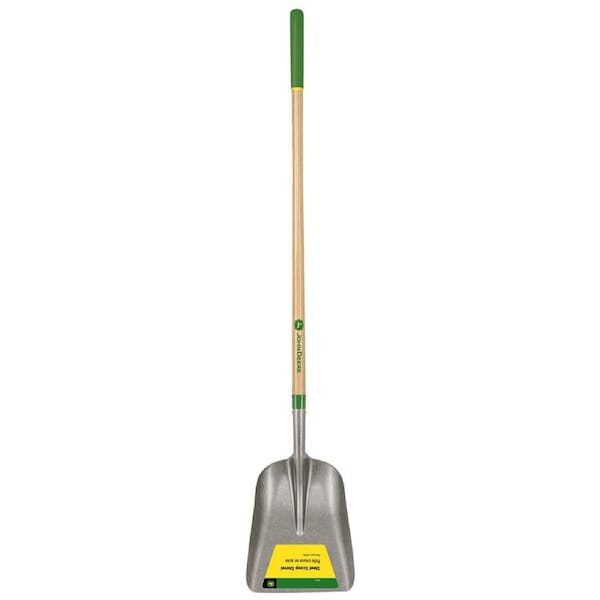 Truper Tools John Deere Steel Street Shovel No.2 Blade 22.86 cm/9'' Grip