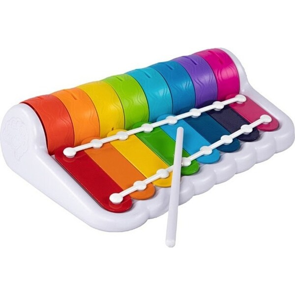 Fat Brain Toys Rock N Roller Piano Children/Toddler Musical Sensory Set 6-36m