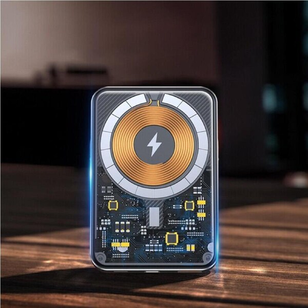 5000Mah Magnetic Power Bank Wireless Charging Fast For iPhone 16 15 14 13 12 11 Pro