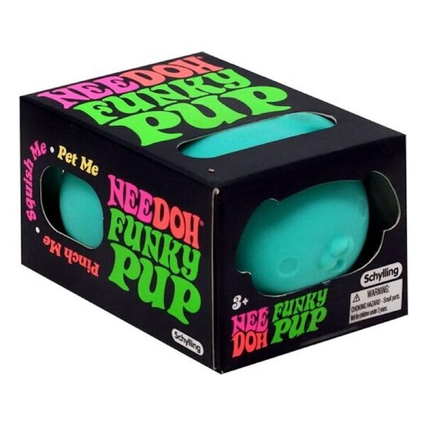 Schylling NeeDoh Funky Pup Stress Ball (Designs may vary)