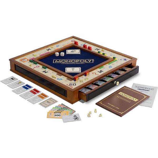 Monopoly: Trophy Luxury Edition Board Game