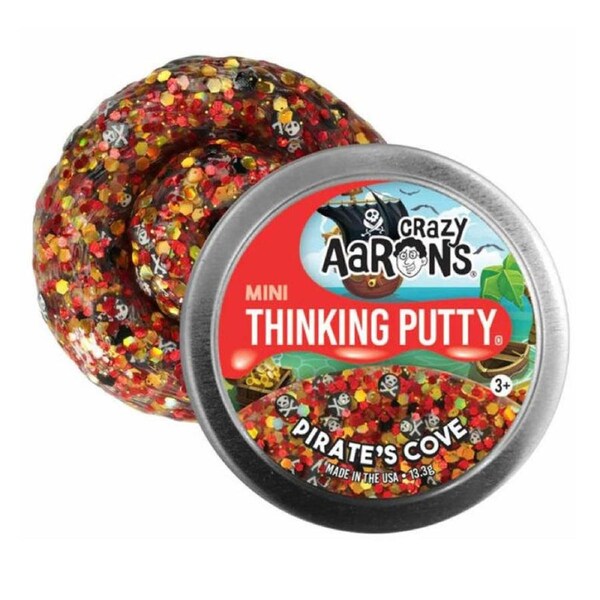 Crazy Aaron's 2 inch Star Effects Mini Thinking Putty Pirates Cove