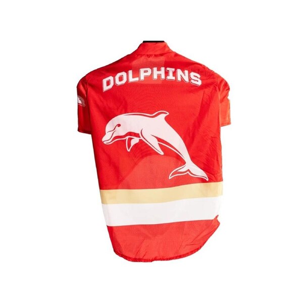 NRL The Dolphins Small Dog Jersey Shirt 35cm to 38cm Long