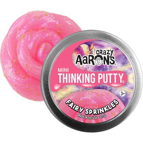 Crazy Aaron's 2 inch Star Effects Mini Thinking Putty Fairy Sprinkles