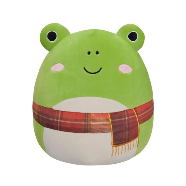 Squishmallows Wendy The Green Frog With Scarf 12 inch Plush