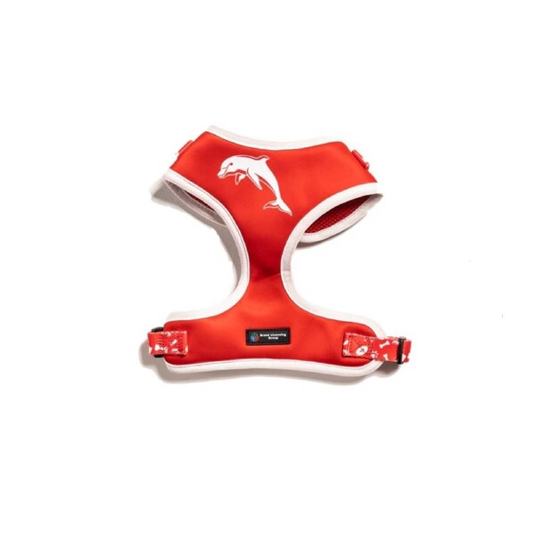 NRL The Dolphins X-Small Dog Harness 29cm to 36cm Neck
