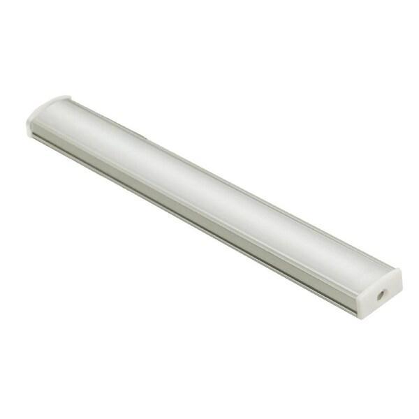 10 x 1M U-Style Aluminium LED Strip Light Channels for Cabinet Lighting