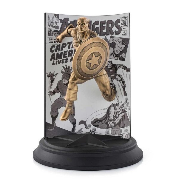 Royal Selangor ** Gilt Captain America The Avengers #4 (LE)
