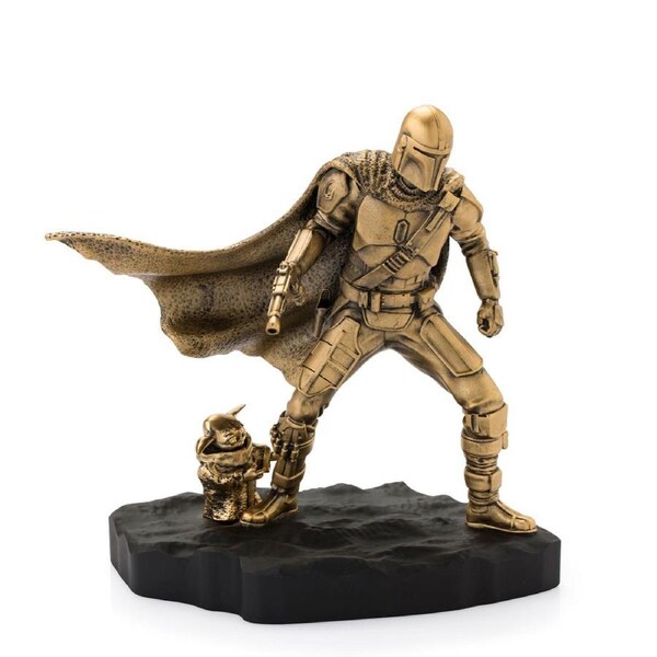 Royal Selangor ** Gilt Mandalorian Figurine (LE)
