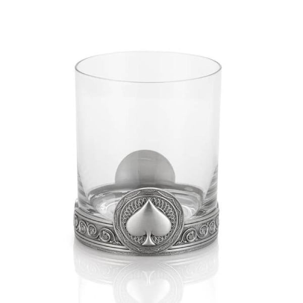 Royal Selangor Spades Whiskey Tumbler (30cL)