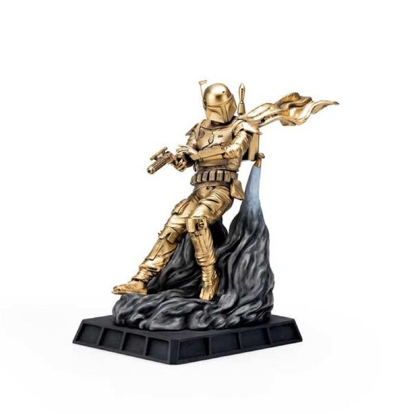 Royal Selangor **Gilt Boba Fett Battle Ready Figurine (LE) - New