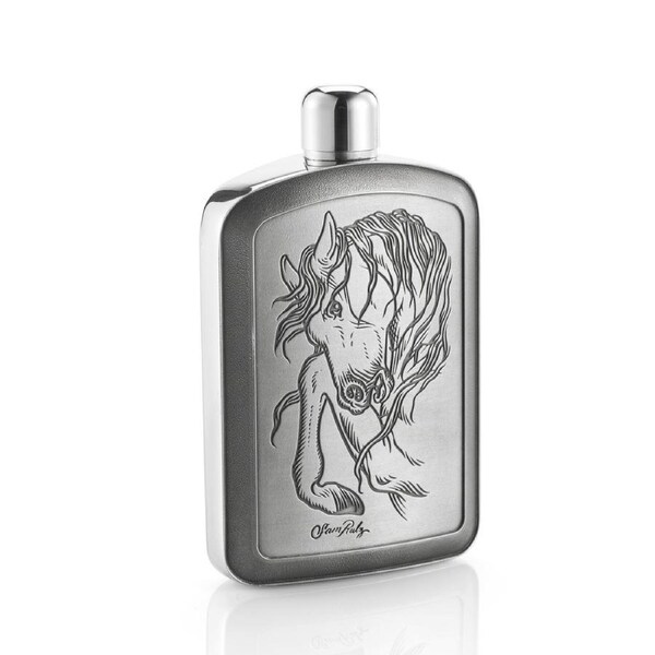 Royal Selangor Rulz Stallion Hip Flask (15cl) (LE)