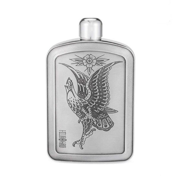 Royal Selangor Taco Joe Eagle Hip Flask (15cl) (LE) - New