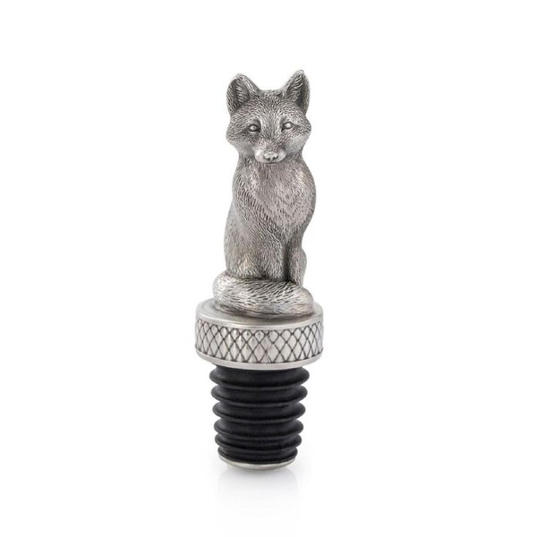 Royal Selangor Fox Wine Stopper