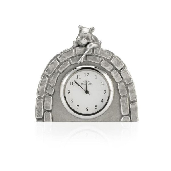 Royal Selangor PoohSticks Table Clock