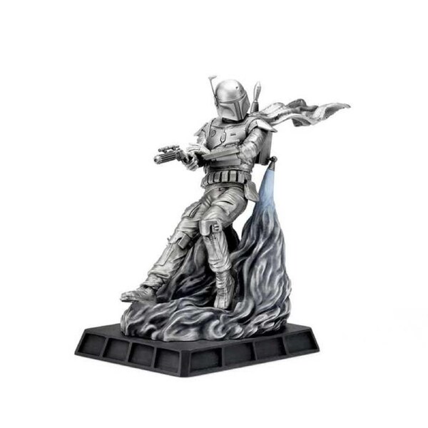Royal Selangor Boba Fett Battle Ready Figurine (LE) - New