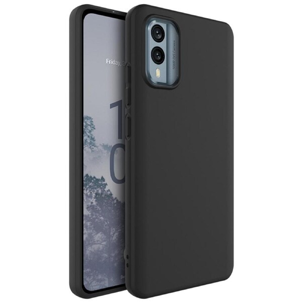 Nokia X30 5G Ultra Slim Black Premium TPU Gel Back Case by MEZON – Shock Absorption (Nokia X30 5G, Gel Black) – FREE EXPRESS