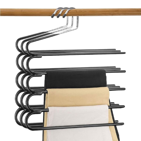 Vivva Pants Skirt Multi-layer Space Saving Hangers Racks Holder Storage Organizer
