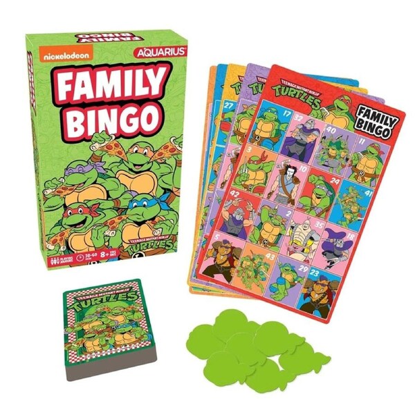 Teenage Mutant Ninja Turtles Family Bingo Board Game