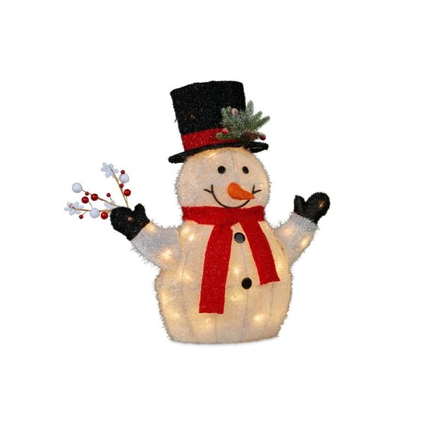 Christabelle 56cm Christmas Snowman with Lights
