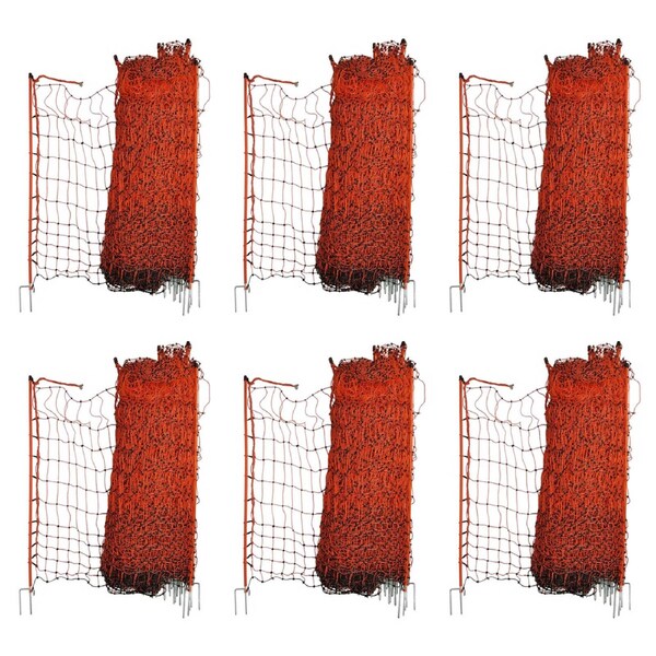 Thunderbird 6x 50m x 106cm Electric Poultry Netting