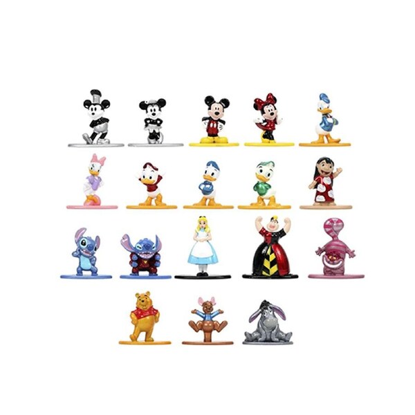 Jada Disney Nano MetalFig Series 1 18-Pack Set Model Collectible