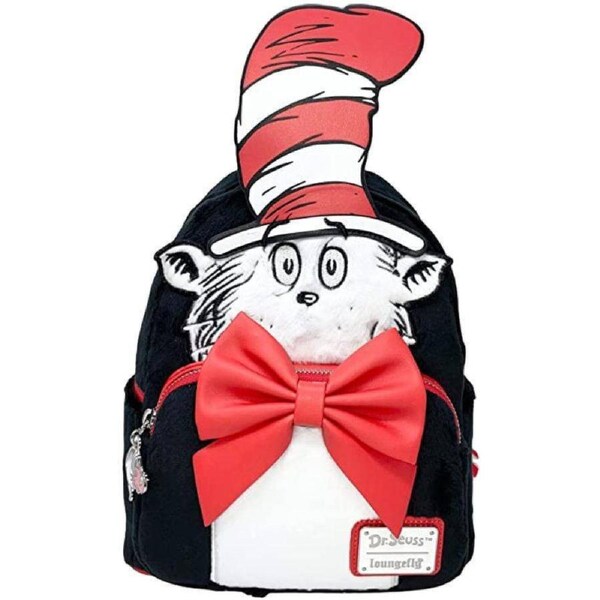 Loungefly Dr Seuss - Cat in the Hat Faux Fur Cosplay Backpack