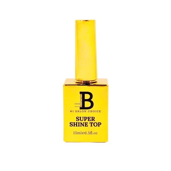 Billionaire - Super Shine No Wipe Nail Gel Top Coat 15ml
