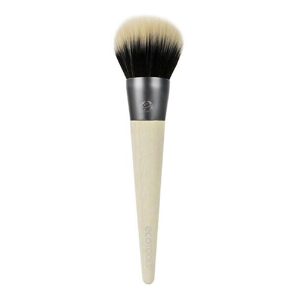 Blending and Bronzing EcoTools Large Face Brush