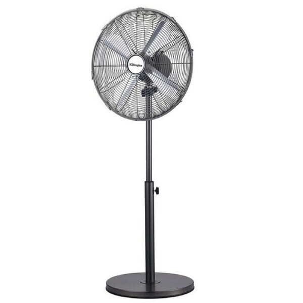 Dimplex 40cm Pedestal Fan High Velocity Oscillating 1.25m Adjustable Floor Stand