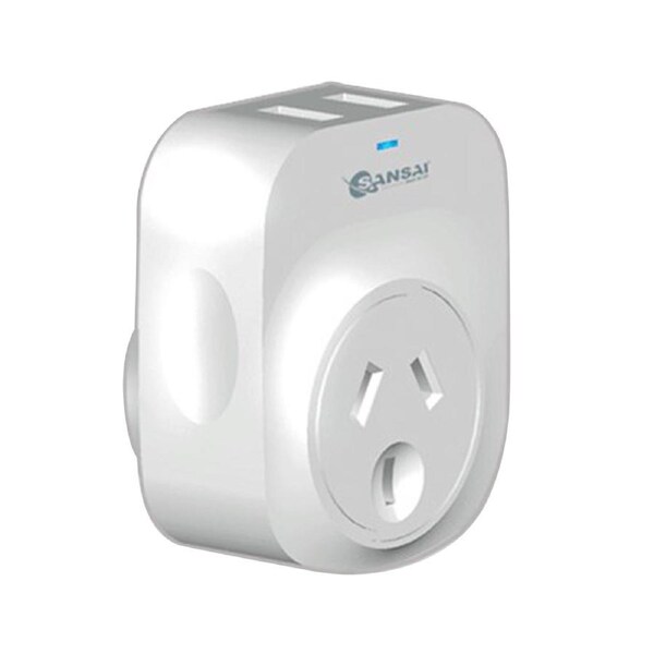 Sansai Travel Adaptor 2 X USB - Europe